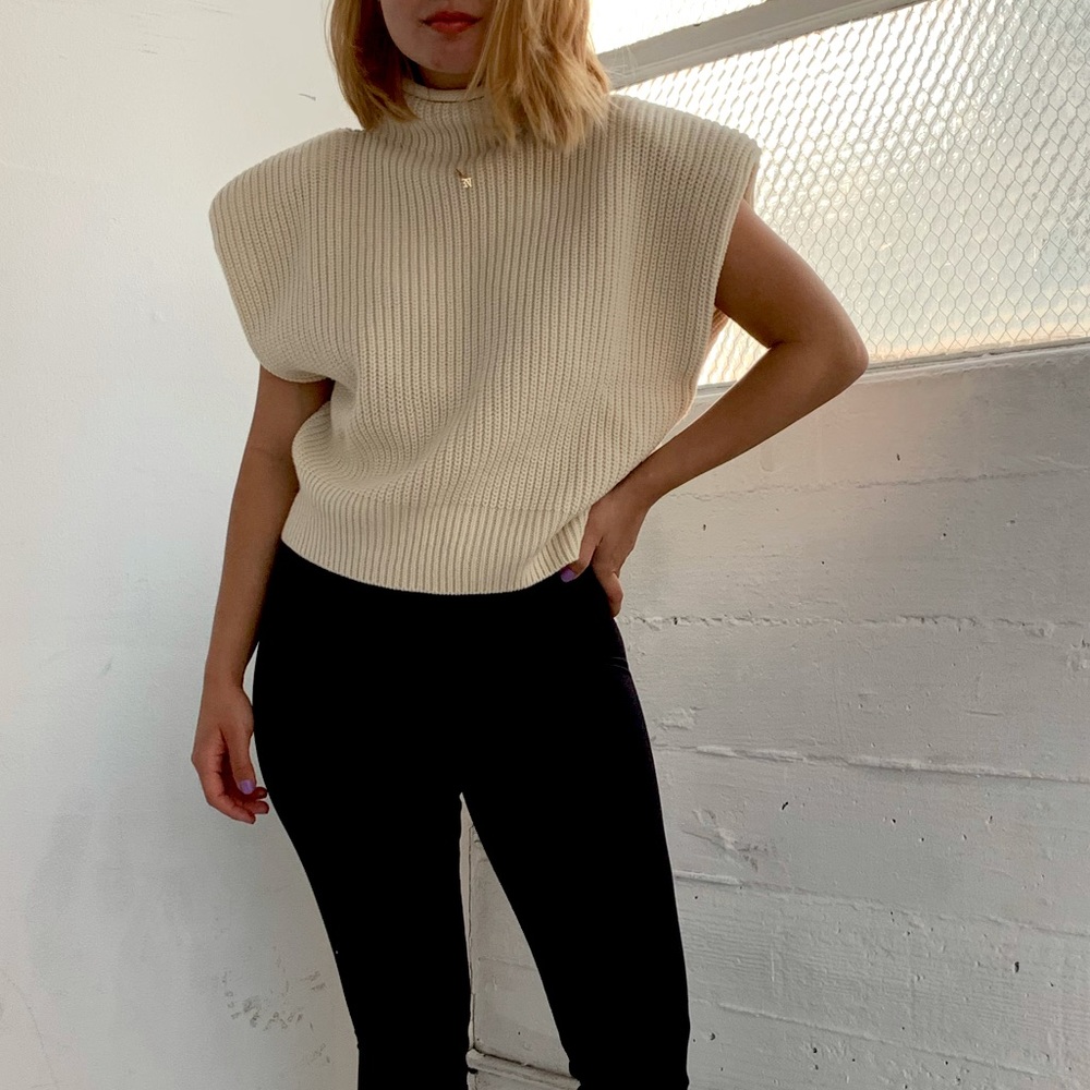 zara mock sweater